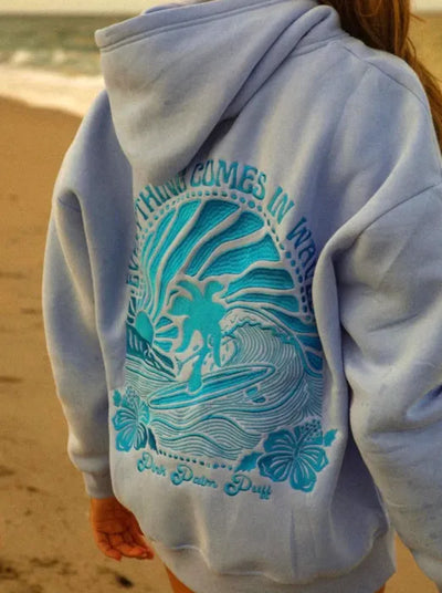 Paradise Sun-Set Oversized hoody